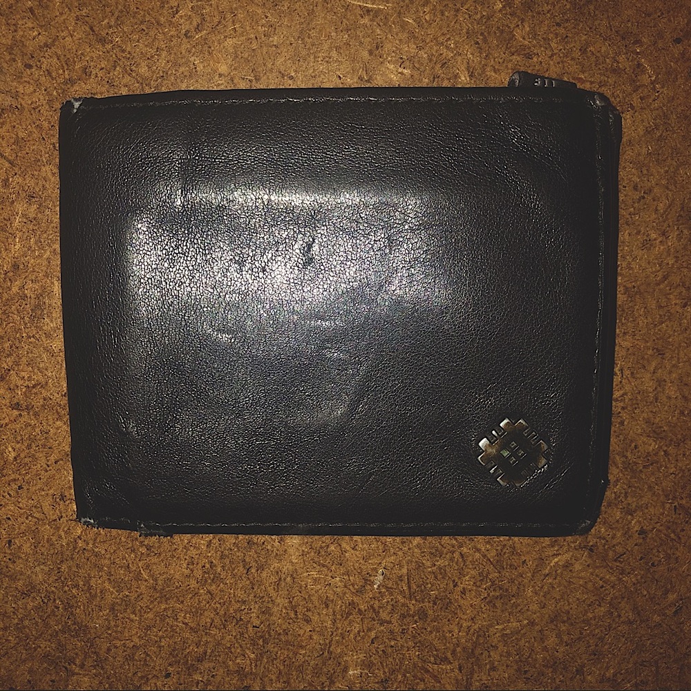 Black Leather Wallet